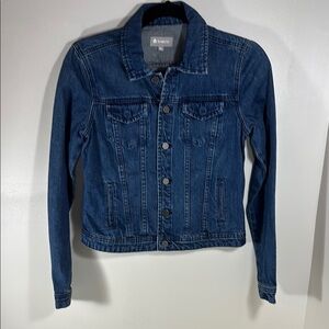 Tract Dark Wash  Blue Jean Jacket Classic Denim Style